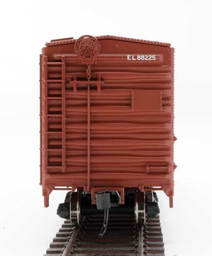 Walthers Mainline HO 40ft ACF Modernized Welded Boxcar w/8ft Youngstown Door - Ready to Run - Erie-Lackawanna #88225 - Hobbytech Toys