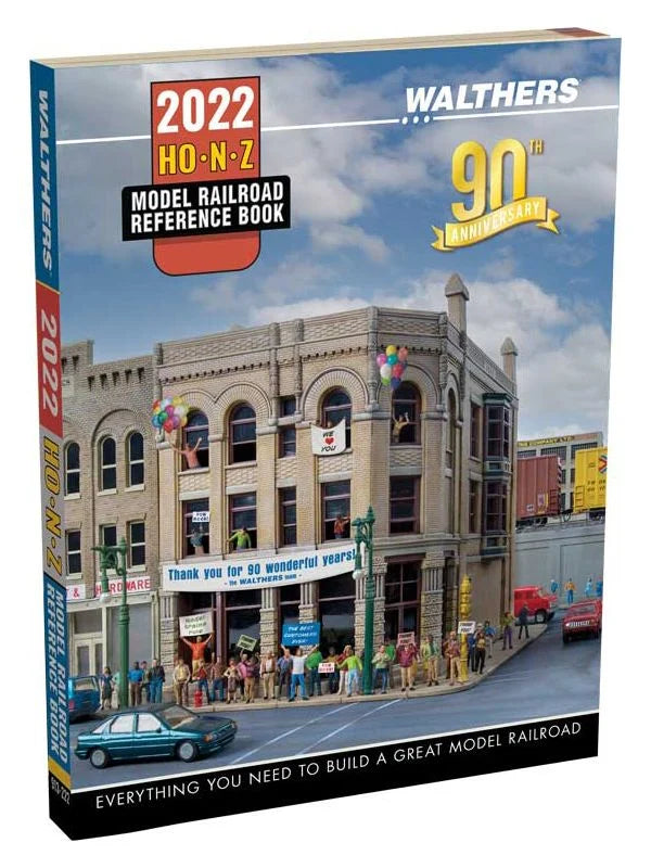 Walthers 222 Walthers Model Railroad Reference Book - 2022 - Hobbytech Toys