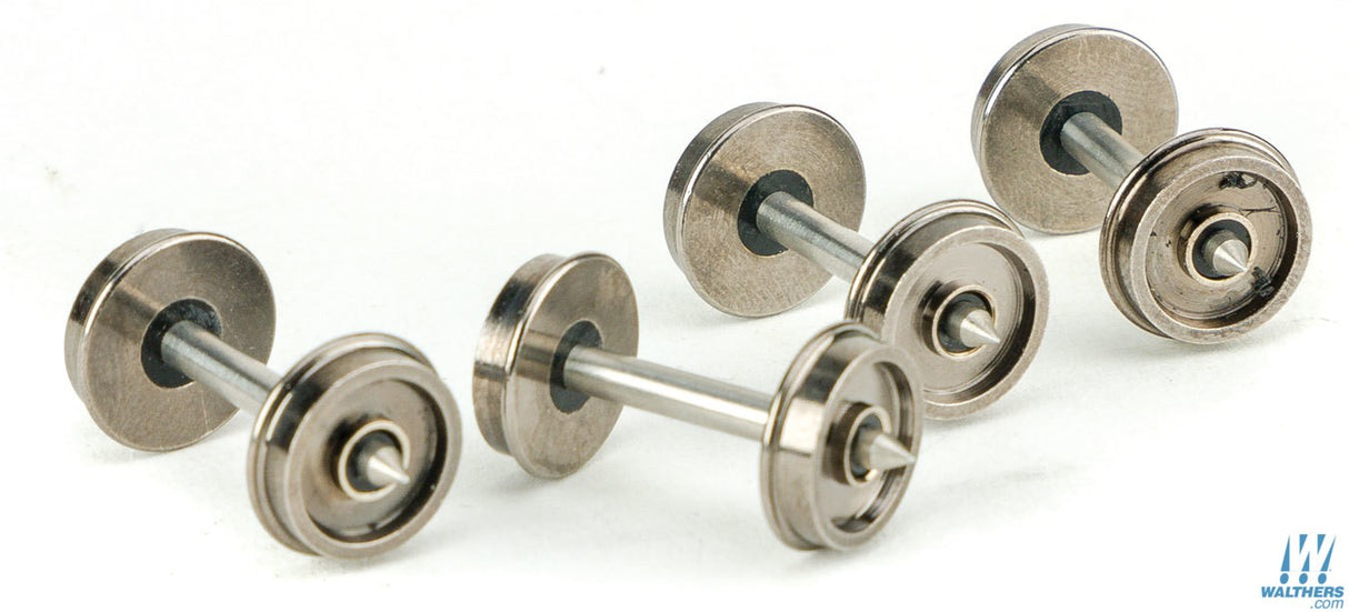 Walthers Proto HO 36in Turned Metal Wheelsets - With Metal Axles (12Pcs) Walthers Proto TRAINS - HO/OO SCALE