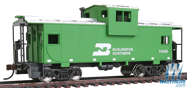 Walthers Trainline HO Wide-Vision Caboose - Ready to Run - Burlington Northern Walthers Trainline TRAINS - HO/OO SCALE