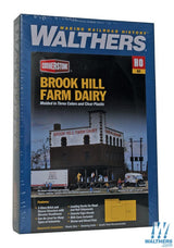 Walthers Cornerstone HO Brook Hill Farm Dairy - Kit - 7-3/8 x 7-1/4in 18.7 x 18.4cm Walthers Cornerstone TRAINS - HO/OO SCALE