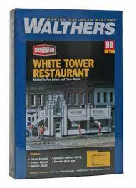 Walthers Cornerstone HO White Tower Restaurant - Hobbytech Toys