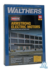 Walthers Cornerstone HO Armstrong Electric Motors Background Building - Kit Walthers Cornerstone TRAINS - HO/OO SCALE