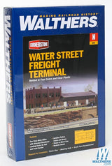 Walthers Cornerstone N Water Street Freight Terminal - Kit - 11 x 3-1/2in 27.5 x 8.7cm Walthers Cornerstone TRAINS - N SCALE