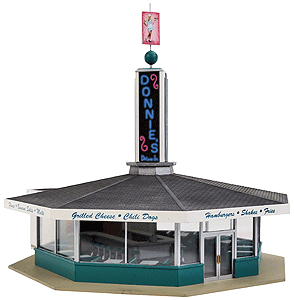 Walthers Cornerstone HO Donnies Drive in Kit Walthers TRAINS - HO/OO SCALE