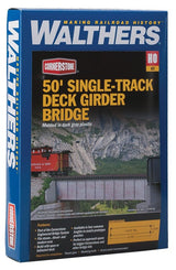 Walthers HO 50 Single Track Deck Girder Bridge Walthers TRAINS - HO/OO SCALE