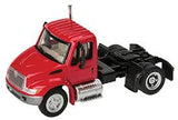 Walthers SceneMaster HO International(R) 4300 Single-Axle Semi Tractor Only - Assembled - Red Walthers SceneMaster TRAINS - HO/OO SCALE