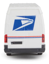 Walthers Scenemaster 12208 HO Delivery Van - Assembled - United States Postal Service (white, blue, red; We Deliver For You Slogan) - Hobbytech Toys