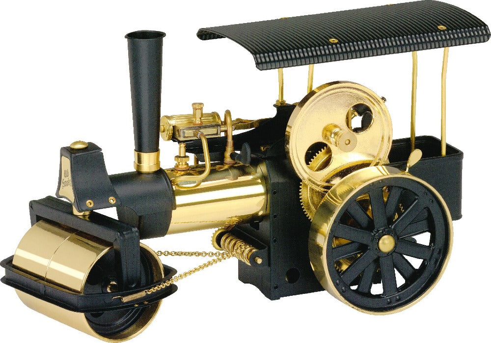 Wilesco D366 Steam Roller Black/Brass Wilesco STEAM ENGINES