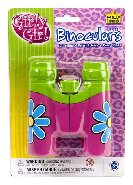 Wild Replublic Flower Print Binoculars - Pink - Hobbytech Toys
