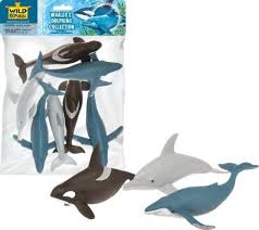 Wild Republic Whales and Dolphins Collection Bag Wild Republic TOY SECTION