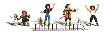 Woodland Scenics N Firemen To The Rescue Woodland Scenics TRAINS - N SCALE