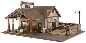 Woodland Scenics HO Built Up Ethyls Gas And Service Woodland Scenics TRAINS - HO/OO SCALE