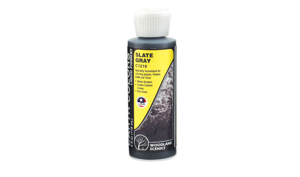 Woodland Scenics C1219 Slate Gray Liquid Pigment Woodland Scenics PAINT, BRUSHES & SUPPLIES