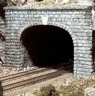 Woodland Scenics C1257 Cut Stone Dbl Track Tunnel Portal (1pc) Woodland Scenics TRAINS - HO/OO SCALE