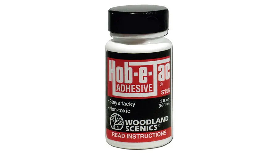 Woodland Scenics S195 Hob-E-Tac Adhesive 2Fl oz Woodland Scenics SUPPLIES