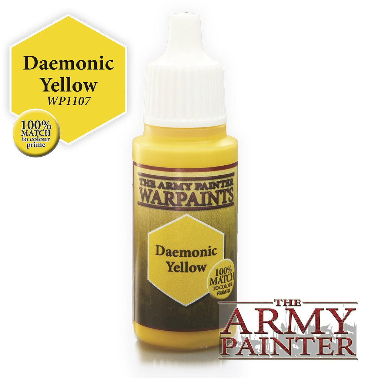 Army Painter WP1107 Daemonic Yellow The Army Painter PAINT, BRUSHES & SUPPLIES