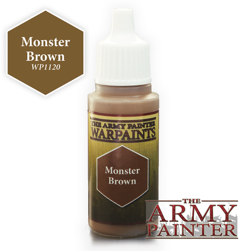 Army Painter WP1120 Monster Brown The Army Painter PAINT, BRUSHES & SUPPLIES