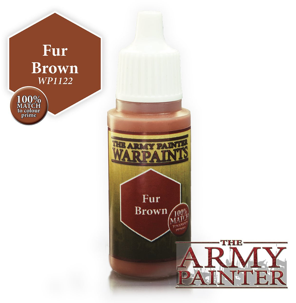 Army Painter WP1122 Fur Brown The Army Painter PAINT, BRUSHES & SUPPLIES