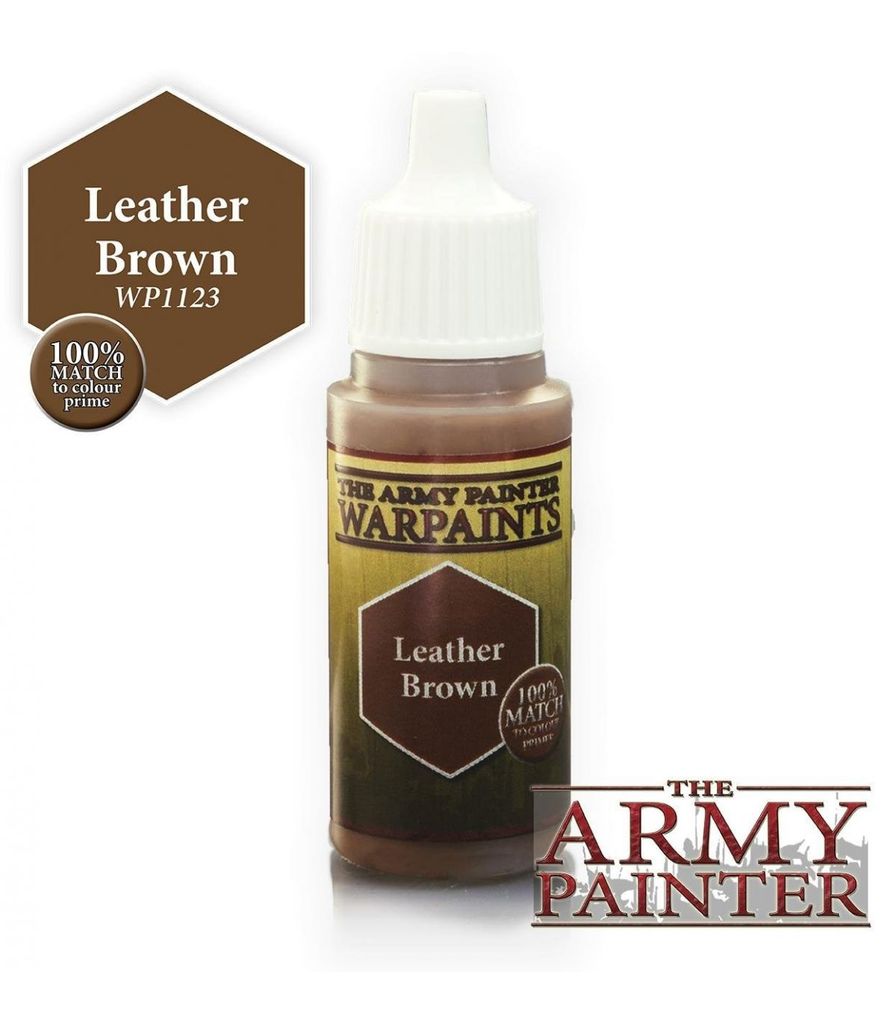 Army Painter WP1123 Leather Brown The Army Painter PAINT, BRUSHES & SUPPLIES