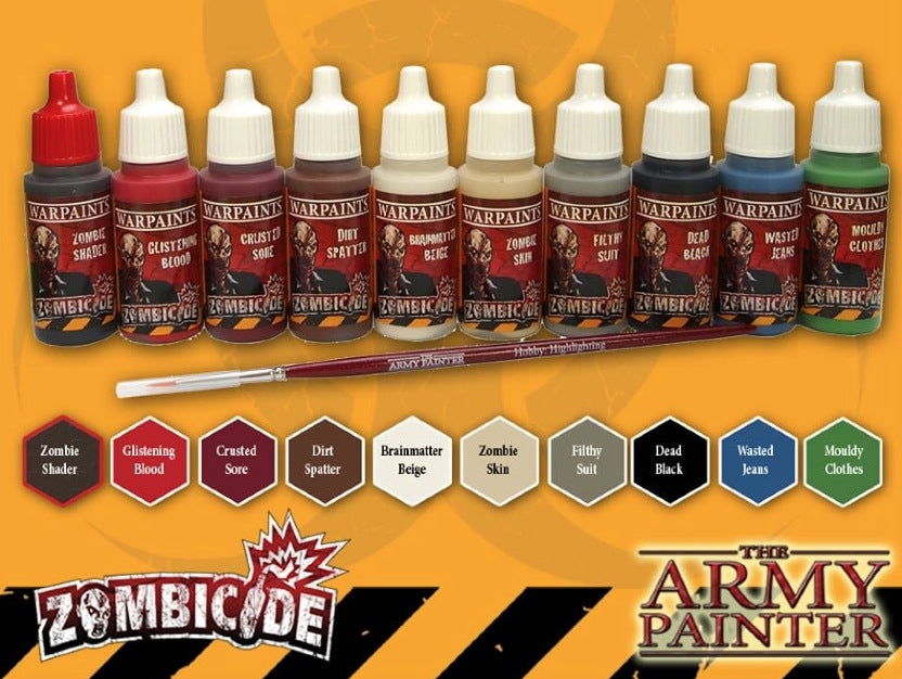 Army Painter Warpaints Zombicide Core Zombie Set The Army Painter PAINT, BRUSHES & SUPPLIES