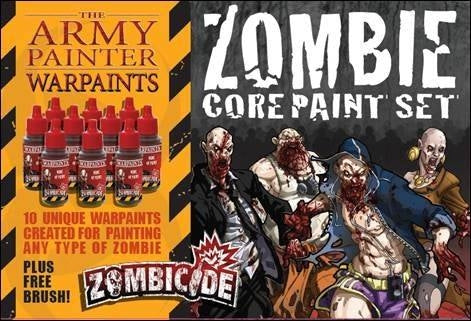 Army Painter Warpaints Zombicide Core Zombie Set The Army Painter PAINT, BRUSHES & SUPPLIES