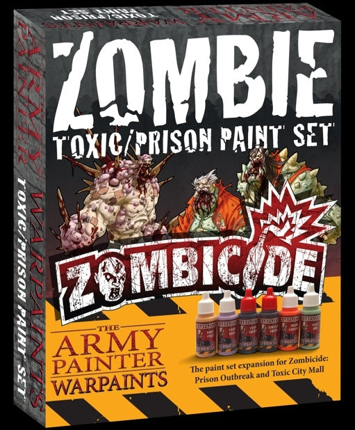 Army Painter Warpaints Zombicide Toxic/Prison Set The Army Painter PAINT, BRUSHES & SUPPLIES