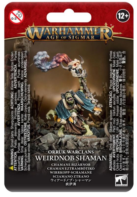 GW 89-27 Orruk Warclans: Orruk Weirdnob Shaman - Hobbytech Toys