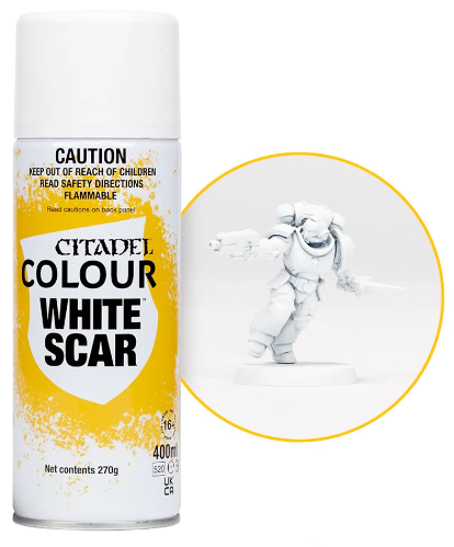 Citadel 62-36 White Scar Spray Paint - Hobbytech Toys