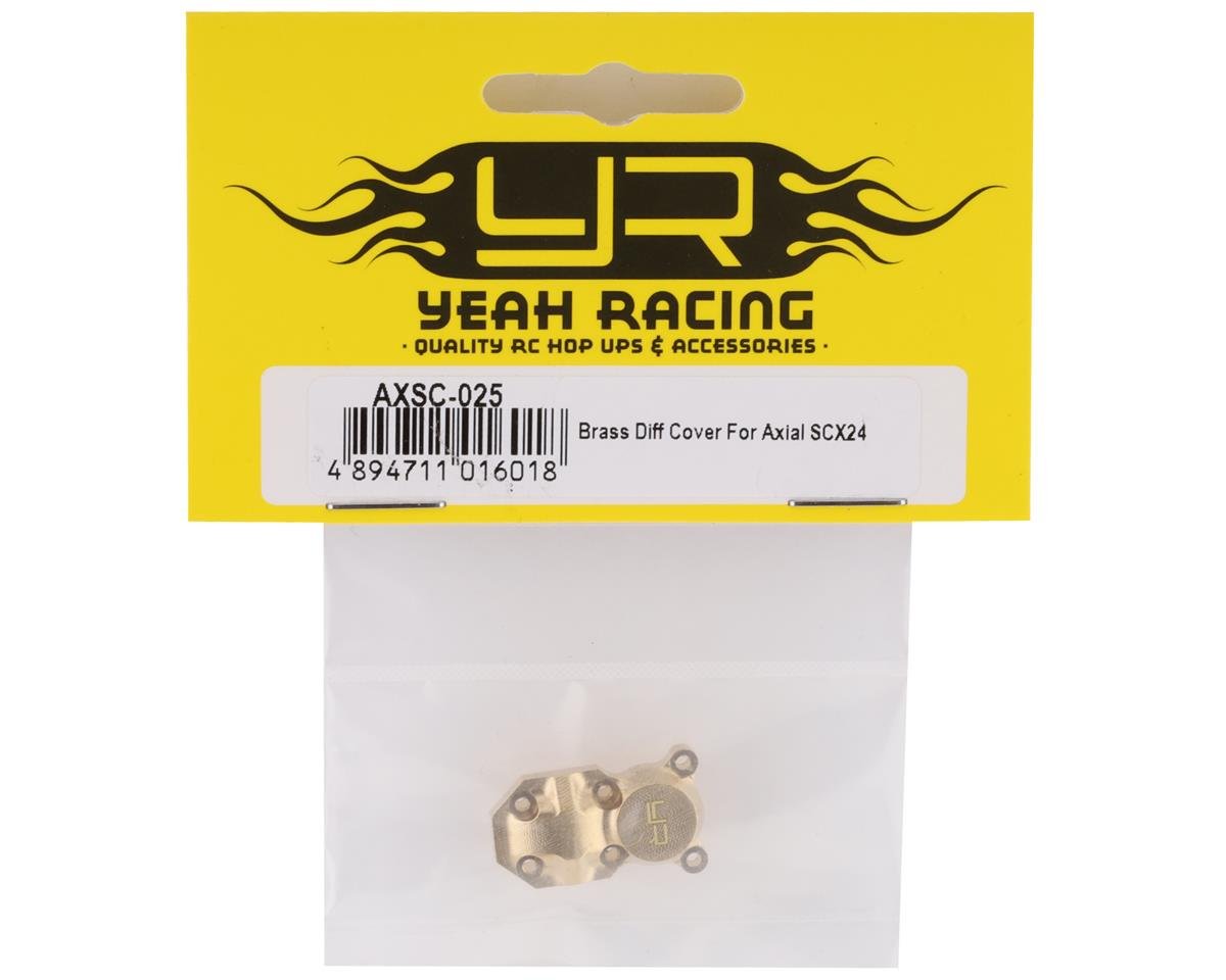 Yeah Racing SCX24 Brass Differential Cover Yeah Racing RC CARS - PARTS