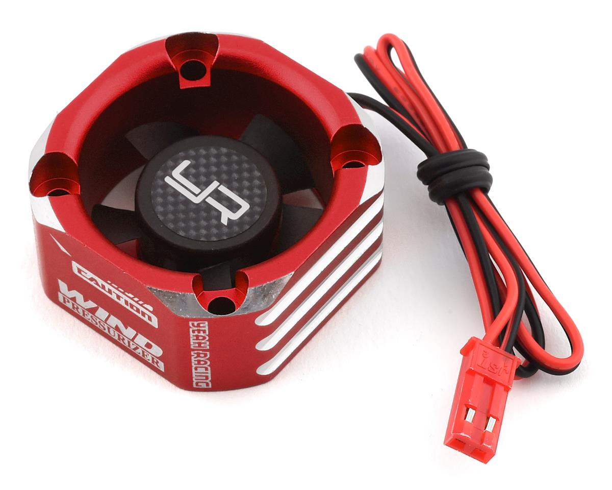 Yeah Racing 30x30 Aluminum Case Booster Fan (Red) - Hobbytech Toys