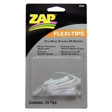 ZAP PT21 Flexi Tips (24pcs) - Hobbytech Toys