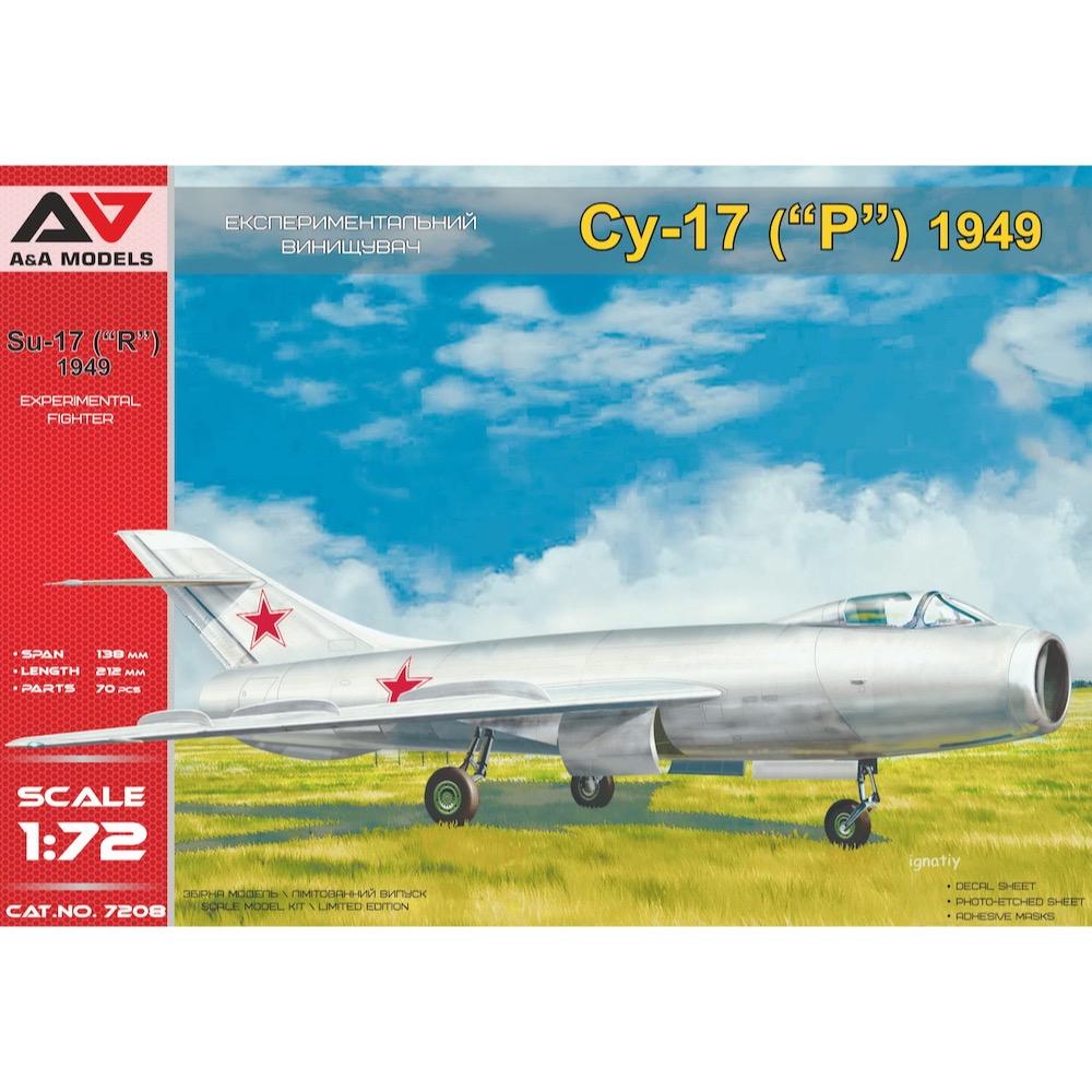 A&A Models 7208 1/72 SU-17 1949 Plastic Model Kit** A and A Models PLASTIC MODELS