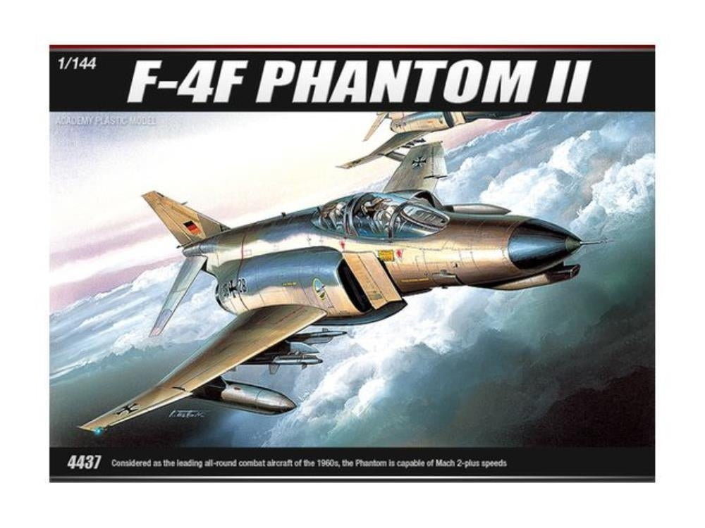 Academy 1/144 F-4F Phantom Ii Plastic Model Kit Academy PLASTIC MODELS