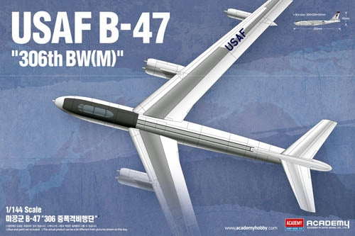 Academy 1/144 Usaf B-47 306Th Bw(M) Academy PLASTIC MODELS