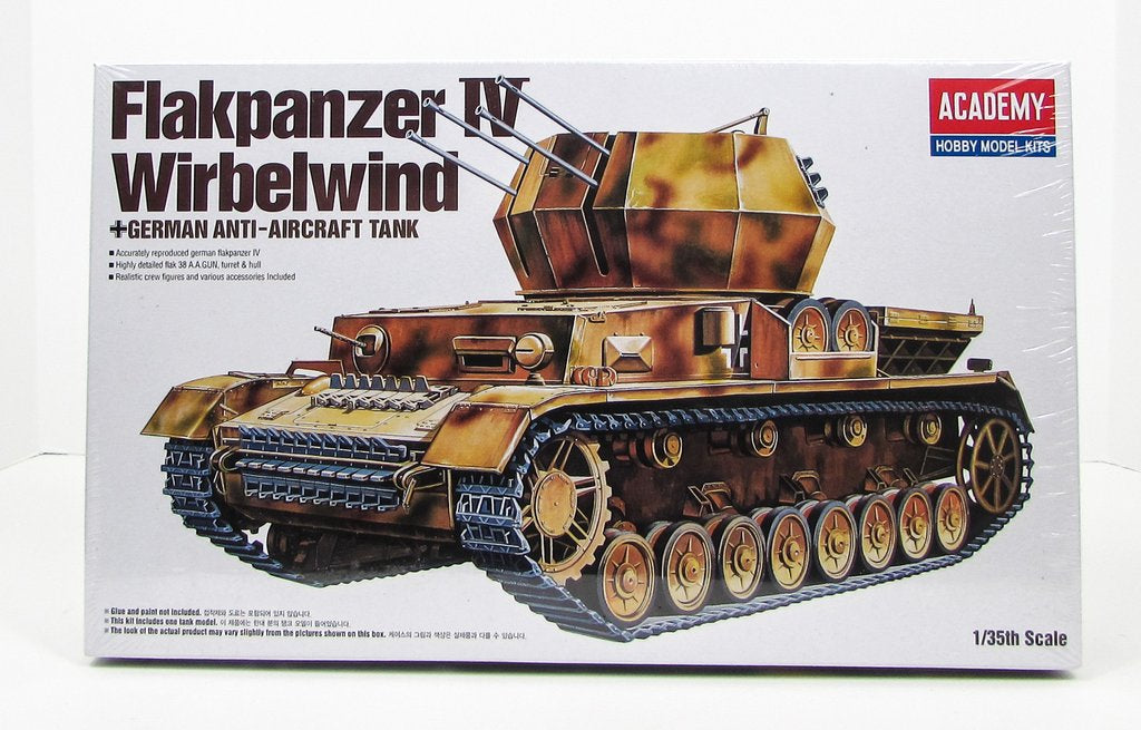 Academy 1/35 Flakpanzer Iv Wirbelwind Tank Academy PLASTIC MODELS