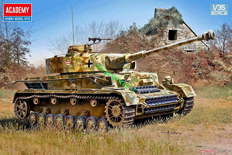 Academy 1/35 German Panzer IV Ausf.H "Ver.Late" Plastic Model Kit [13528] - Hobbytech Toys