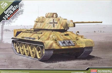 Academy 1/35 German T-34/76 747 (R) Tank Academy PLASTIC MODELS