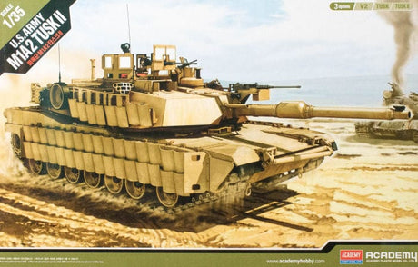 Academy 1/35 U.S. Army M1A2 Tusk Ii Plastic Model Kit Academy PLASTIC MODELS