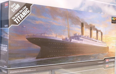 Academy 1/400 The White Star Liner Titanic Mcp Plastic Model Kit Academy PLASTIC MODELS