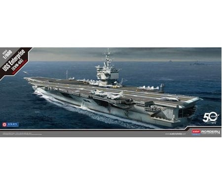 Academy 1/600 Uss Enterprise Cvn-65 Academy PLASTIC MODELS