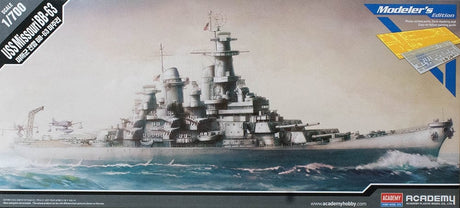 Academy 1/700 Uss Missouri Bb-63 Academy PLASTIC MODELS