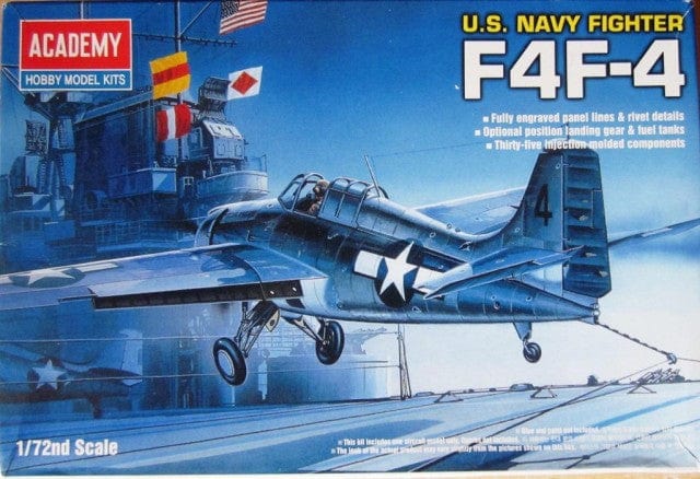 Academy 1/72 F4F-4 Wildcat Plastic Model Kit Academy PLASTIC MODELS