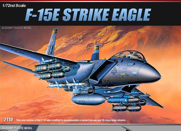Academy 1/72 US Air Force F-15E Academy PLASTIC MODELS
