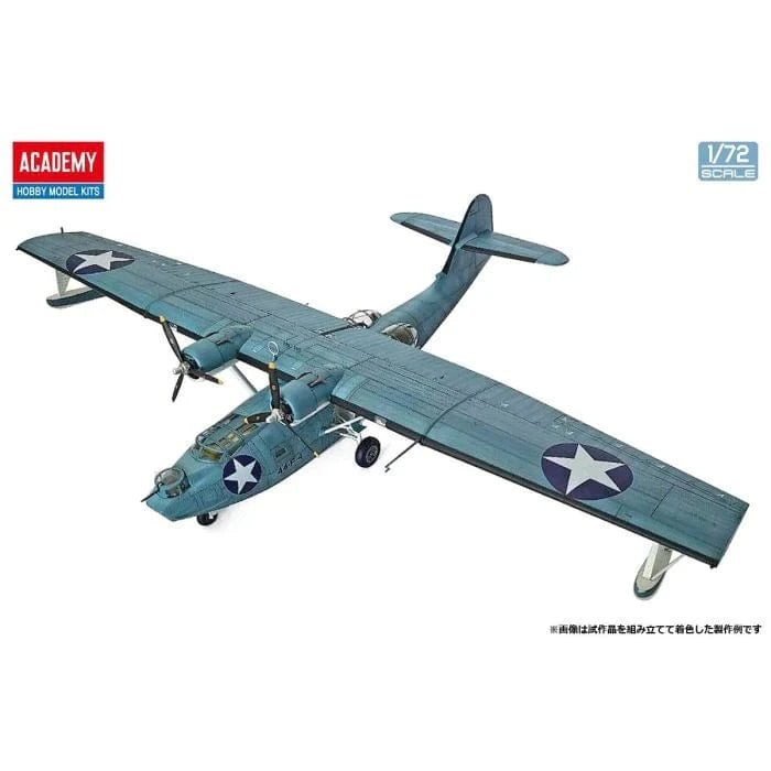 Academy 1/72 USN PBY-5A "Battle of Midway" Plastic Model Kit [12573] - Hobbytech Toys