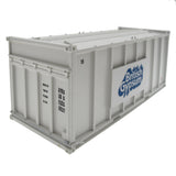 Accurascale OO Pack of 3 Gypsum 20ft Containers - White - Hobbytech Toys