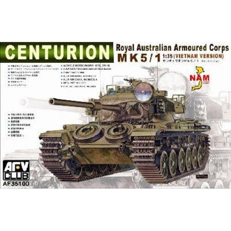 Afv-Club 1/35 Centurion Mk5/1 Vietnam Royal Australian Armoured Corps AFV Club PLASTIC MODELS