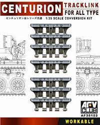AFV Club AF35102 1/35 Tracklink For Centurion (Workable) Plastic Model Kit AFV Club PLASTIC MODELS