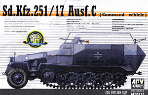 AFV Club AF35117 1/35 German Sd.Kfz.25 Ausf.C (Command Vehicle) AFV Club PLASTIC MODELS