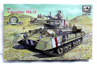 AFV Club AF35185 1/35 British Infantry Tank Mk.III Valentine Mk.II Plastic Model Kit AFV Club PLASTIC MODELS
